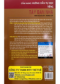 Cẩm Nang Hướng Dẫn Tự Học Tiếng Tây Ban Nha Trình Độ Sơ Cấp - Trung Cấp