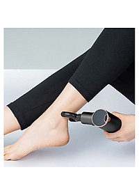 Súng massage cầm tay thư giãn cơ Booster MINI 2 - Cảm biến lực đấm thông minh Ai - Màu đen