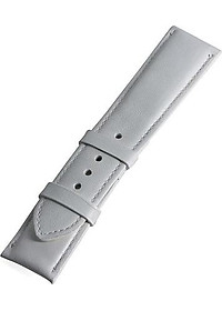 Dây đồng hồ nam nữ Huy Hoàng da bò size lớn màu trắng HT8133