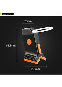 Đèn Đuôi Xe Đạp Cảnh Báo Phía Sau Cho Xe đạp Sạc Điện USB Chống Nước Trang Trí