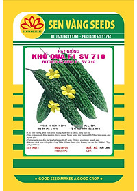 Hạt giống khổ qua F1 gai xanh đậm quả to VTS150