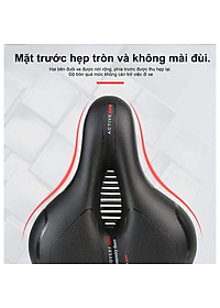 Yên xe đạp địa hình thế hệ mới dododios chống sốc tuyệt đối, êm ái với đệm mút cực đỉnh, thoát khí vượt trội