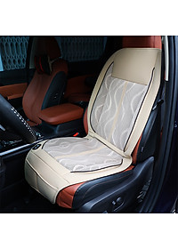 Lót ghế Ô Tô Có Quạt Massage CIND AM001 Màu Kem