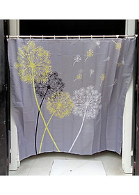 Rèm phòng tắm Vải Polyester Chống Thấm nước hoa Bồ Công Anh