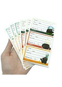 Nhãn vở Campus Meow NT-MEO-18 (18 nhãn/túi)