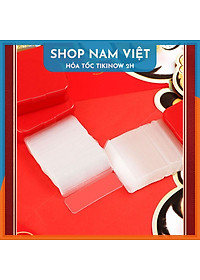Hộp 60 Miếng Keo Nano 2 Mặt Trong Suốt Chống Nước, Không Để Vết Keo