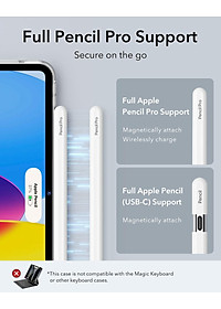 Bao Case ESR Trong Suốt Cho iPad Gen 11 2025 ESR Classic Hybrid Back Case - Hàng Chính Hãng