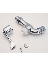 Vòi hồ nhựa ABS mạ Chrome Eurolife EL-HN03 (Trắng bạc)