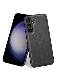 Ốp lưng da cho Samsung Galaxy A55 5G, A35 5G, A25 5G, A15, A05s hãng X-level cao cấp viền mềm chống sốc - Hàng chính hãng