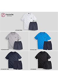 Bộ Quần Áo Thể Thao Nam FASVIN AT22496.HN Hàng Nhà Máy Chất Liệu tốt Phom Dáng Đẹp