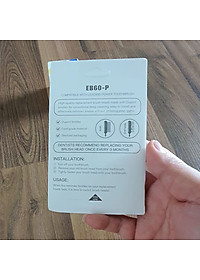 Cho máy Oral B Braun, bộ 4 Đầu Bàn Chải đánh răng điện thay thế MIHOCO EB60-P New Gum Care, sợi cước siêu mềm, cho răng lợi nhạy cảm