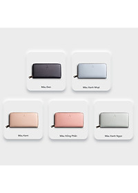 Ví Yuumy (  Thời trang nữ kiểu cầm tay dáng dài basic - Ví da Seasand YV69 )