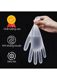 Găng Tay Cao Su Nấu Ăn, Bao Tay Làm Bếp - Victoria Bay TPE An Toàn Sạch Sẽ Đa Năng Tiện Lợi