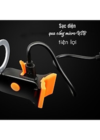 Đèn Đuôi Xe Đạp Cảnh Báo Phía Sau Cho Xe đạp Sạc Điện USB Chống Nước Trang Trí