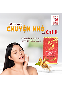 Kem Dưỡng Trắng Da Z ZALE ĐỎ NHÂN SÂM 6g Tẩy Nám Tàn Nhang Che Khuyết Điểm - BỘ 12 HỦ