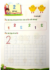 Sách Bé Tự Tin Bước Vào Lớp 1 - Cùng Bé Học Toán - Tập 1 (Dành Cho Bé Từ 5 - 6 Tuổi)