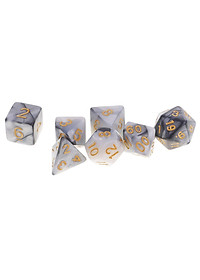 Bộ/14 PCS 1.6 Cm Đa Diện Xúc Xắc Chết D20 D12 D10 D8 D6 D4 Bàn Chơi Bảng