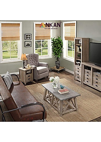 Đế Lót Chậu Cây Có Bánh Xe Cao Cấp ANKAN Hình Vuông Màu Đen 35x35Cm, Tải trọng 150 Kg, Di Chuyển Chậu Cây Nặng Dễ Dàng, Êm Ái