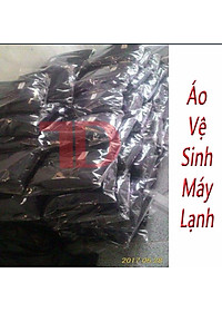 Túi vệ sinh máy lạnh, đuôi 2.5 mét, miệng 1.8 mét, áo bạt trùm rửađiều hòa treo tườn, dụng cụ vệ sinh máy lạnh, tặng kèm dây xỏ, hàng chính hãng, Điện Lạnh Thuận Dung