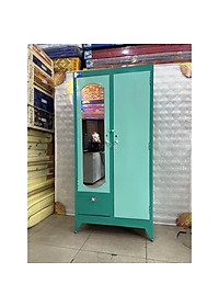 Tủ sắt đựng quần áo ngang 0.9m cao 1m8