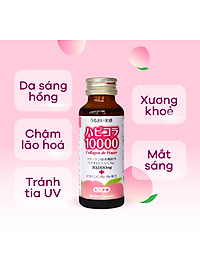 Collagen nước đậm đặc De Happy 10.000 mg ( Nhật ) Tăng sức độ đàn hồi, giảm nếp da, làm chậm quá trình lão hóa da, khớp, tăng cường sức khỏe tổng thể - QuaTangMe Extaste