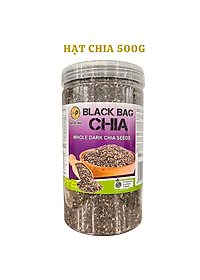 Hạt Chia Úc TLP.100% Organic Ăn Kiêng Giảm Cân Hạt Chuẩn Sạch Đều Đẹp (Hũ 500g)