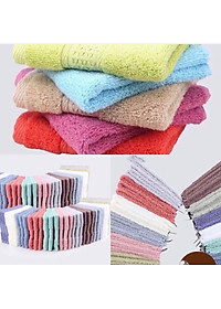 Bộ 3 khăn mặt xuất Nhật tặng kèm 1 khăn tắm mềm mịn ( giao mầu ngẫu nhiên )