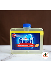 Dung dịch vệ sinh máy rửa bát Finish 250ml - Dành cho máy rửa chén - Nhập khẩu tại Đức