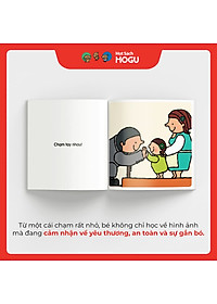 Truyện Ehon bé 1-2-3 tuổi - Chạm tay nhau