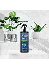 CHAI XỊT NANO BẠC DIỆT KHUẨN KHỬ MÙI NANO XPURE AHT CORP 500ML-NƯỚC RỬA TAY KHÔ XỊT KHỬ MÙI VỆ SINH CƠ THỂ