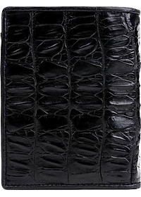 Ví nam da cá sấu đan viền gai đuôi kiểu đứng nhiều màu Huy Hoàng HT2258-2259-2260-2701