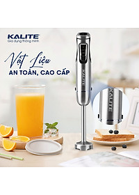 Máy Sinh Tố Cầm Tay KALITE KEB4112 Châu Âu Vỏ Hợp Kim Dung Tích 1100 ML Công Suất 600 W - Hàng Chính Hãng