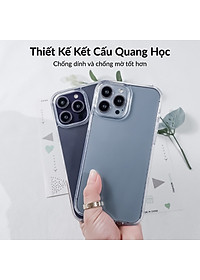 Ốp lưng chống sốc cho iPhone hiệu Likgus Crashproof - Thiết kế trong suốt, chống ố, giúp chống chịu mọi va đập - hàng nhập khẩu