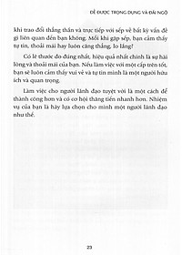 Sách Để Được Trọng Dụng & Đãi Ngộ (Tái Bản 2016)