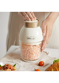 Máy Xay Thực Phẩm Bear QSJ-D02Q1 Xay Cực Êm 0.6L - Hàng Nhập Khẩu