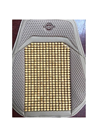 Lót Ghế Hạt Gỗ Ô Tô Loại Cao Cấp, Bọc Ghế Ô Tô Chống Nóng, Massage Lưng, Hạt Gỗ Tự Nhiên, Da Sang Trọng