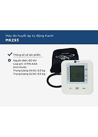 Máy đo huyết áp bắp tay Kachi MK293 - Hàng chính hãng