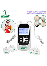 Máy massage xung điện 4 miếng dán pin sạc Nikio NK-100