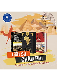 Bộ Sách Lịch Sử Châu Phi: Red Nile - Tiểu Sử Của Dòng Sông Vĩ Đại Nhất Thế Giới + Phi Châu Thịnh Vượng - Alphabooks