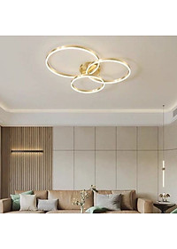 Đèn trần PAPE với 3 chế độ ánh sáng hiện đại trang trí nội thất sang trọng kèm điều khiển [ ẢNH THẬT 100% ].