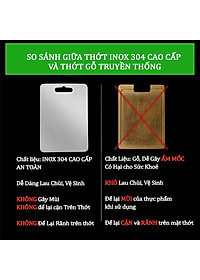 Thớt Inox 304 Cao Cấp Chính Hãng TOKDODO