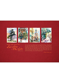 Sách Cảnh Sắc Phố Thị Sài Gòn - Chợ Lớn (Tranh & Ký Họa)(Bìa Cứng - Tái Bản)