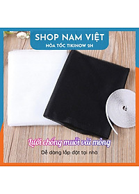 Lưới Chống Muỗi Vải Mỏng, Rèm Chống Côn Trùng Tự Lắp