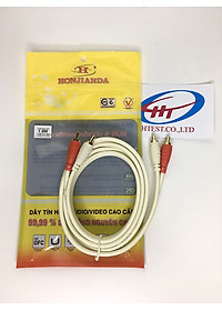 dây av 2 đầu bông sen , đồng nguyên chất , Hàng Chính Hãng.