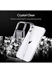 Ốp Lưng Cho iPhone 12 Mini / 12 & 12 Pro / 12 Pro Max ESR Echo Tempered Glass Hard Case (Mặt Lưng Kính Cường Lực) - Hàng Nhập Khẩu