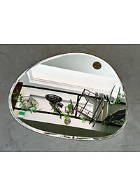 Gương soi Kibath hình viên đá