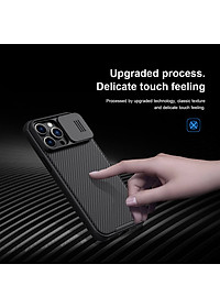 Ốp lưng cho iPhone 14 Pro Max 6.7'' Nillkin CamShield bảo vệ camera -hàng nhập khẩu