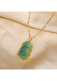 Dây chuyền mặt phật ngọc