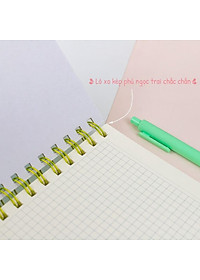 Sổ Caro file Binder kẹp còng Klong A5 - 100 tờ; MS: 994