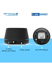 Hệ thống Wifi Mesh VNPT Technology iGate EW12ST (2-pack) 2 băng tần chuẩn AC tốc độ cao dành cho gia đình hàng chính hãng